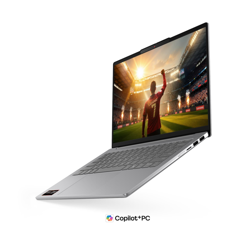 Laptop Consumer Lenovo IdeaPad Slim 5 14AGP11, cu procesor Ryzen AI 5 430, 14'' OLED, 16 GB DDR5, 512 GB, AMD Radeon 840M, Fara OS, 3 ani Garantie (83S10071RM)