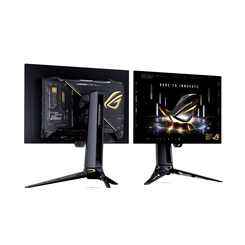 Monitor Gaming ASUS ROG Swift OLED PG27AQWP-G EDITION 20, 26.5", 2560 x 1440 pixeli, Black, 3 ani Garantie (PG27AQWP-G)