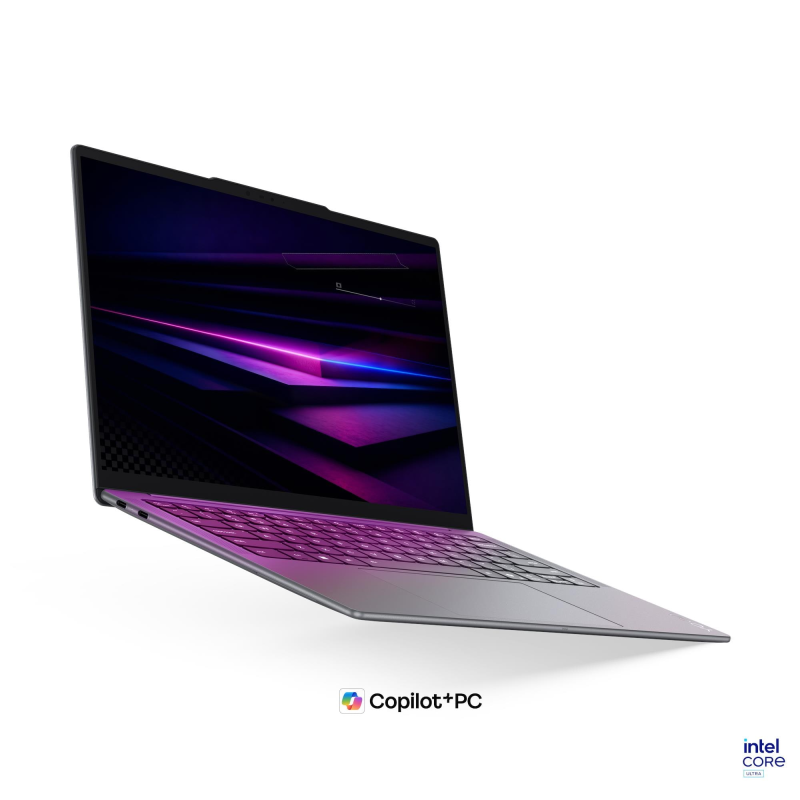 Laptop Consumer Lenovo Yoga Slim 7 14ILL11, cu procesor Intel Core Ultra 5 226V, 14'' OLED, 16 GB LPDDR5x, 512 GB, Intel Arc 130V, Windows 11 Home, 3 ani Garantie (83R00057RM)