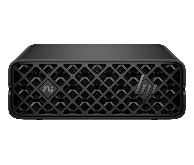 Desktop Workstation HP ZGX Nano G1n cu procesor Nvidia ARM GB10 pana la, 128 GB LPDDR5X, 2TB SSD, GB10, NVIDIA DGX OS, Black, 1 an Garantie (D4DB3ET)