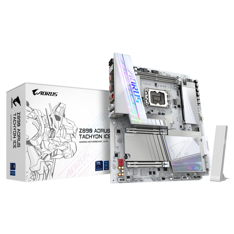 Placa de baza Gigabyte Z890 AORUS TACHYON ICE, Socket 1851, DDR5, E-ATX (Z890 A TACHYON ICE)