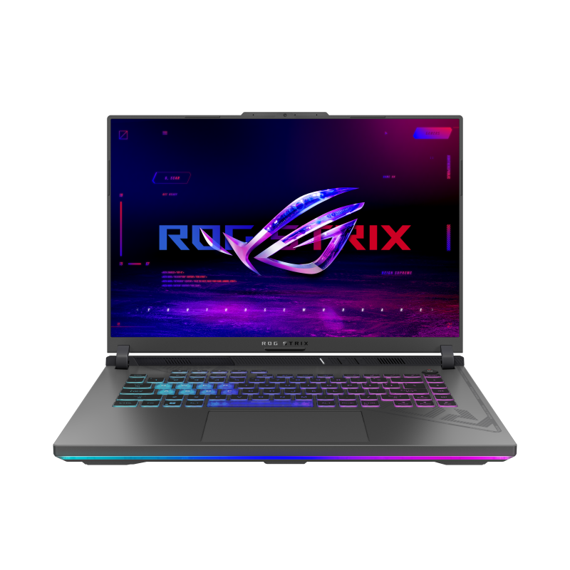 Laptop Gaming ASUS ROG Strix G16 G614PW-RV043, cu procesor AMD Ryzen 9 8940HX, 16'' IPS, 16 GB DDR5, 1 TB, NVIDIA GeForce RTX 5080, 16GB GDDR7, Fara OS, 3 ani Garantie (G614PW-RV043)