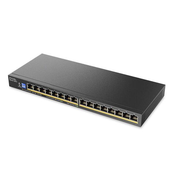 ZYXEL GS1100-16EPS 16port GBE UNMG SWTCH (GS1100-16EPS-EU0101F) - imagine 2