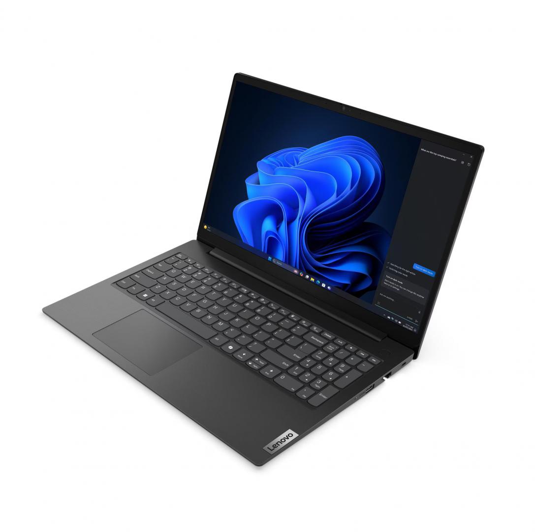 Laptop Education Lenovo V15 G5 IRL, cu procesor Intel Core 3 100U, 15.6'' IPS, 16 GB DDR5, 512 GB, Intel Integrated Graphics, Windows 11 Pro Edu, 3 ani Garantie (83HFS00K00) - imagine 2