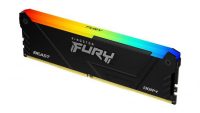 Memorie RAM Kingston FURY Beast RGB, 16GB DDR4, 3600MHz, CL18 (KF436C18BB2A/16)