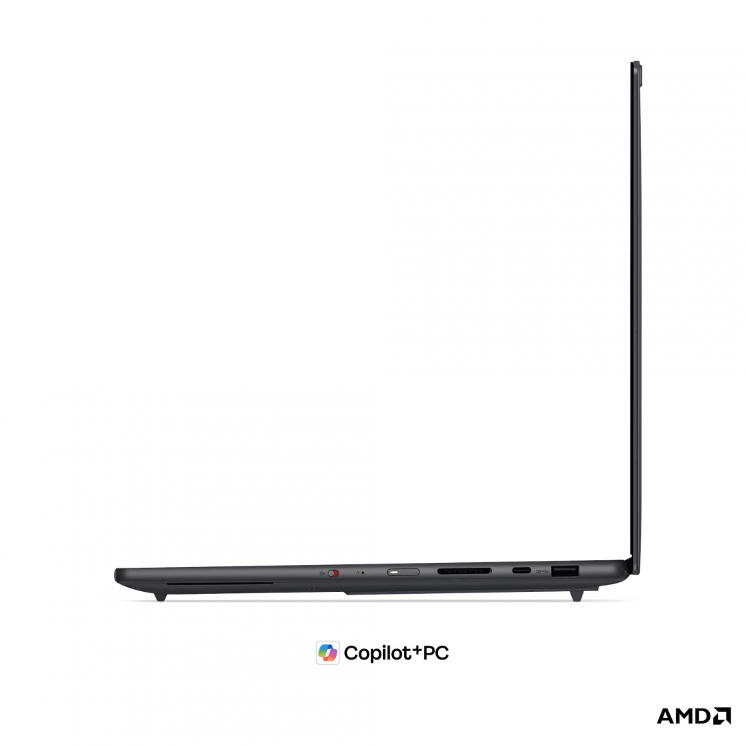 Laptop Consumer Lenovo Yoga Pro 7 15ASH11, cu procesor Ryzen AI 7 388, 15.3'' N/A, 64 GB LPDDR5x, 1 TB, AMD Radeon 8060S, Windows 11 Pro, 3 ani Garantie (83W50015RM) - imagine 9