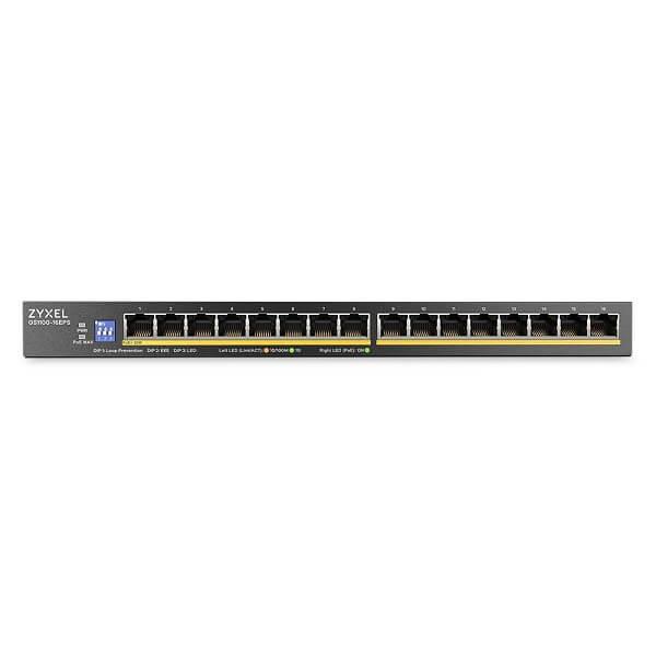 ZYXEL GS1100-16EPS 16port GBE UNMG SWTCH (GS1100-16EPS-EU0101F) - imagine 4