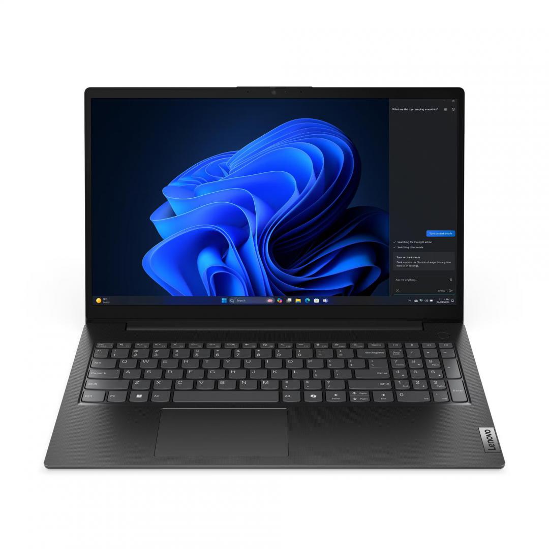 Laptop Education Lenovo V15 G5 IRL, cu procesor Intel Core 3 100U, 15.6'' IPS, 16 GB DDR5, 512 GB, Intel Integrated Graphics, Windows 11 Pro Edu, 3 ani Garantie (83HFS00K00) - imagine 3