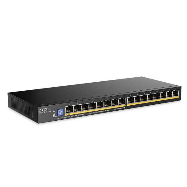 ZYXEL GS1100-16EPS 16port GBE UNMG SWTCH (GS1100-16EPS-EU0101F) - imagine 3