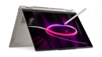 Laptop Consumer Lenovo Yoga 7 2-in-1 16AGP11 Copilot+ PC, cu procesor Ryzen AI 7 445, 16'' OLED, 24 GB LPDDR5x-SDRAM, 1 TB, AMD Radeon 840M, Fara OS, 3 ani Garantie (83TF001YRM)