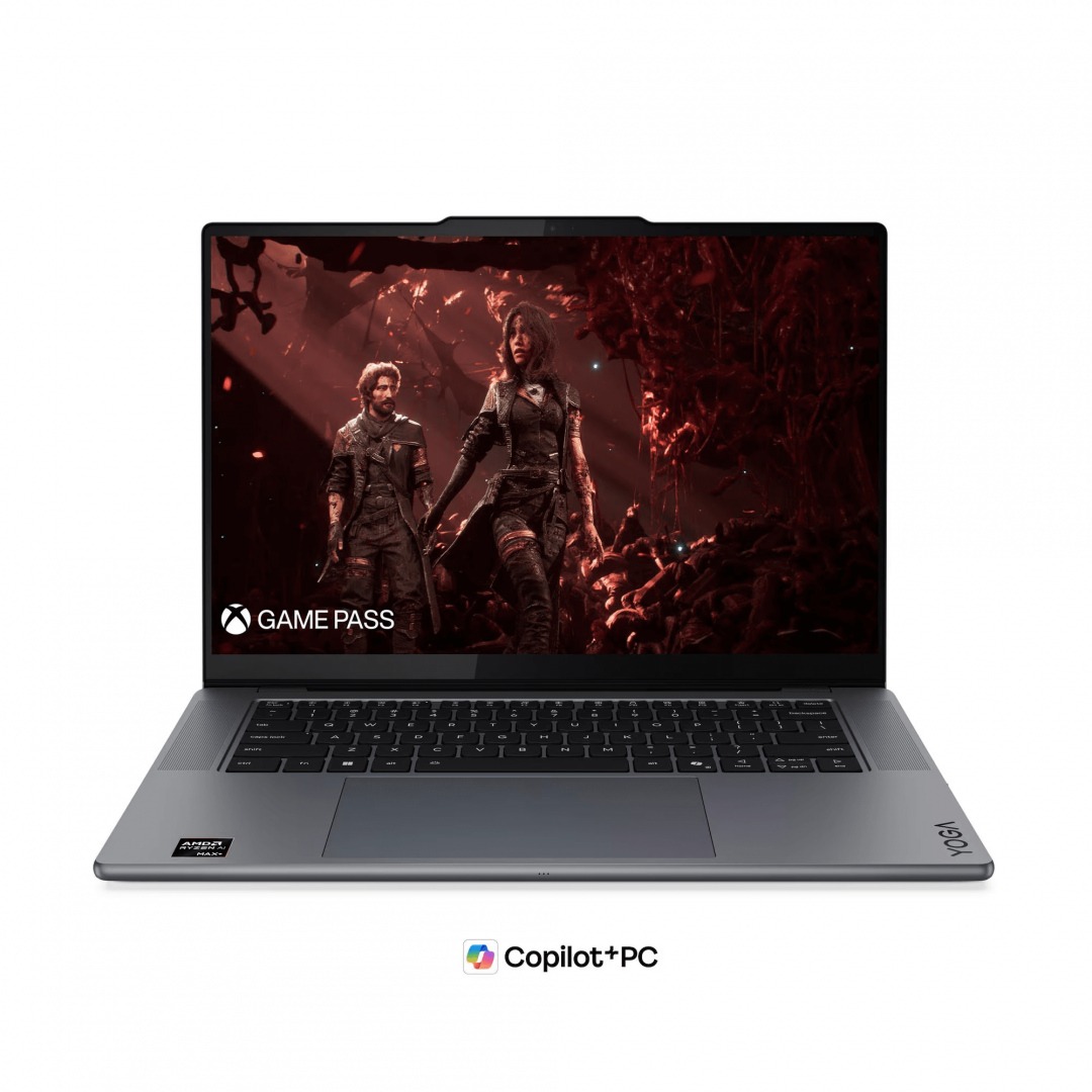 Laptop Consumer Lenovo Yoga Pro 7 15ASH11, cu procesor Ryzen AI 3 388, 15.3'' OLED, 32 GB LPDDR5x, 1 TB, AMD Radeon 8060S, Fara OS, 3 ani Garantie (83W50013RM)