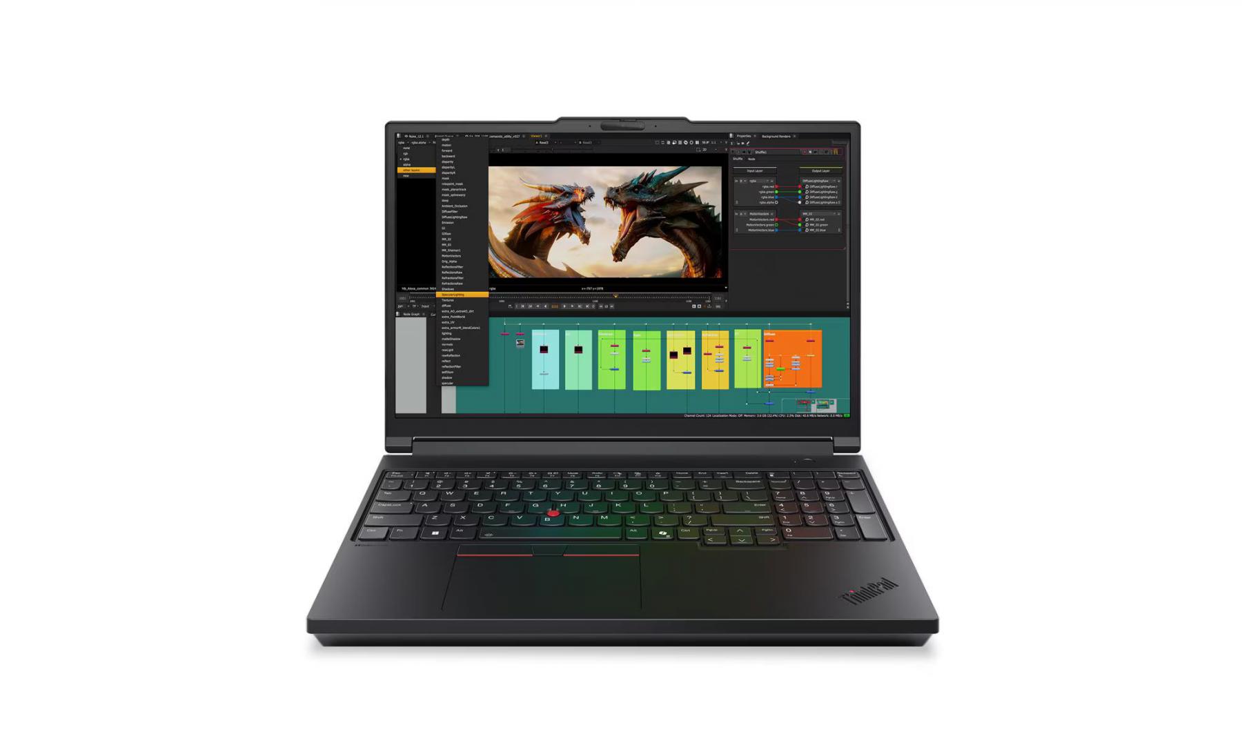 Laptop Workstation Lenovo ThinkPad P1 Gen 8, cu procesor Intel Core Ultra 7 255H, 16'' IPS, 32 GB LPDDR5x, 1 TB, NVIDIA RTX PRO 2000, 8GB GDDR7, Windows 11 Pro, 3 ani Garantie (21Q80001RI)