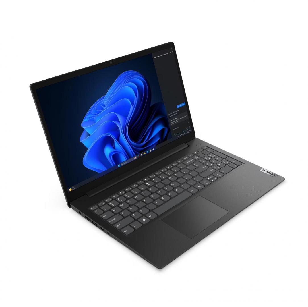 Laptop Education Lenovo V15 G5 IRL, cu procesor Intel Core 3 100U, 15.6'' IPS, 16 GB DDR5, 512 GB, Intel Integrated Graphics, Windows 11 Pro Edu, 3 ani Garantie (83HFS00K00)