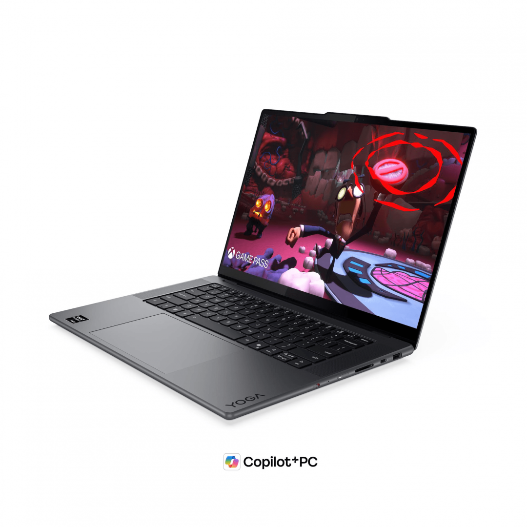 Laptop Consumer Lenovo Yoga Pro 7 15ASH11, cu procesor Ryzen AI 7 388, 15.3'' N/A, 64 GB LPDDR5x, 1 TB, AMD Radeon 8060S, Windows 11 Pro, 3 ani Garantie (83W50015RM) - imagine 2