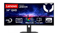 Monitor Gaming LENOVO Legion 34W-2c, 34", 3440 x 1440 pixeli, Black, 3 ani Garantie (68F6GACBEU)