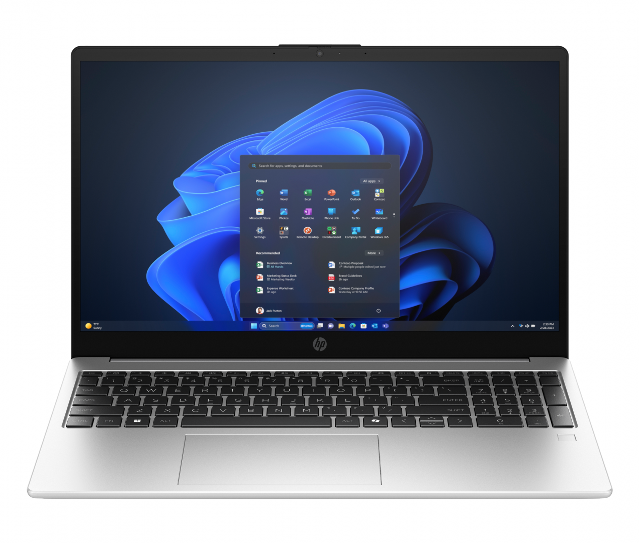 HP 250R G10 15" 5-120U 16 512 UMA DOS 1y (B9YN9ET) - imagine 4