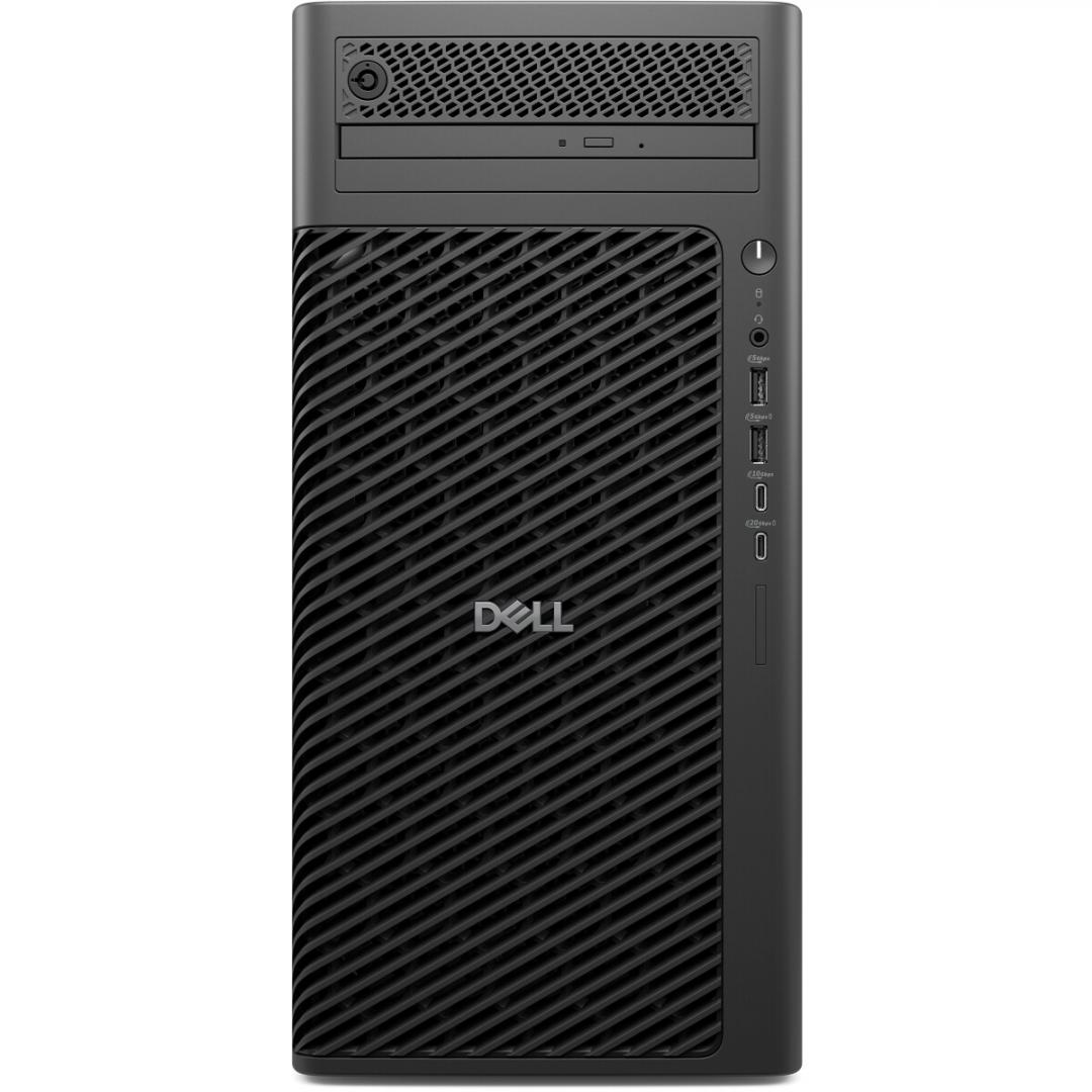 Desktop Workstation Dell Pro Max T2 cu procesor Intel Core Ultra 7 265 pana la 5.3 GHz, 16 GB DDR5, 256GB SSD, RTX A1000, Windows 11 Pro, Black, 3 ani Garantie (DLFCT225U716256RTXWP) - imagine 2