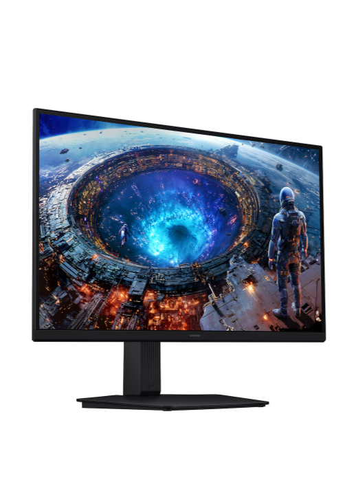 Monitor Samsung 27" LS27HG806EFXEN, Diagonal (inch): 27, Diagonal (cm): 68, Aspect ratio: 16:9, Panel: IPS, Resolution: 5120x2880/2560x1440, Refresh Rate: 180Hz/360Hz, Response time GtG: 1ms, Brightness (max): 350 cd/m², Contrast (static) : 1000:1, Viewing angle: 178/178, Color Gamut Type: sRGB (LS27HG806EFXEN) - imagine 2