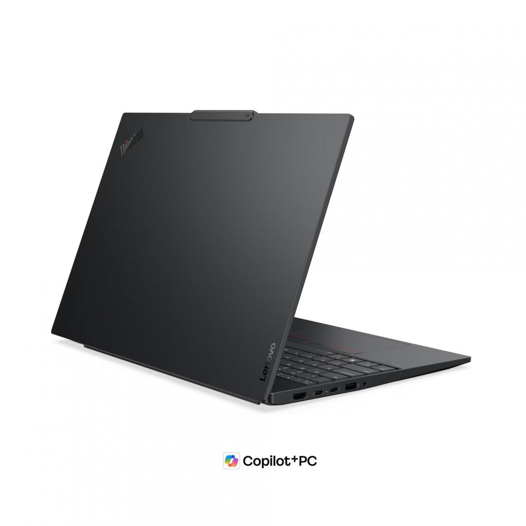 Laptop Business Lenovo ThinkPad E16 Gen 4, cu procesor Intel Core Ultra 7 355, 16'' IPS, 16 GB DDR5, 512 GB, Intel Graphics, Fara OS, 3 ani Garantie (21YC008DRI) - imagine 3