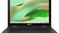 Laptop SMB ASUS Chromebook CR12 Flip CR1204FTA, cu procesor Intel Celeron N250, 12.2'' IPS, 8 GB LPDDR5, 64 GB, Intel Graphics, Chrome OS, 3 ani Garantie (CR1204FTA-R90270)