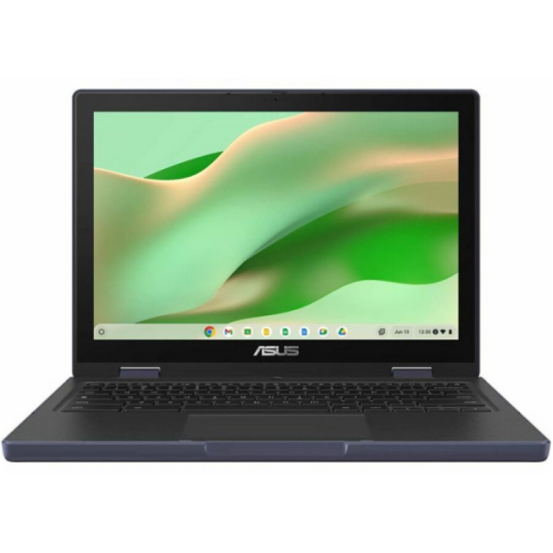 Laptop SMB ASUS Chromebook CR12 Flip CR1204FTA, cu procesor Intel Celeron N250, 12.2'' IPS, 8 GB LPDDR5, 64 GB, Intel Graphics, Chrome OS, 3 ani Garantie (CR1204FTA-R90270)