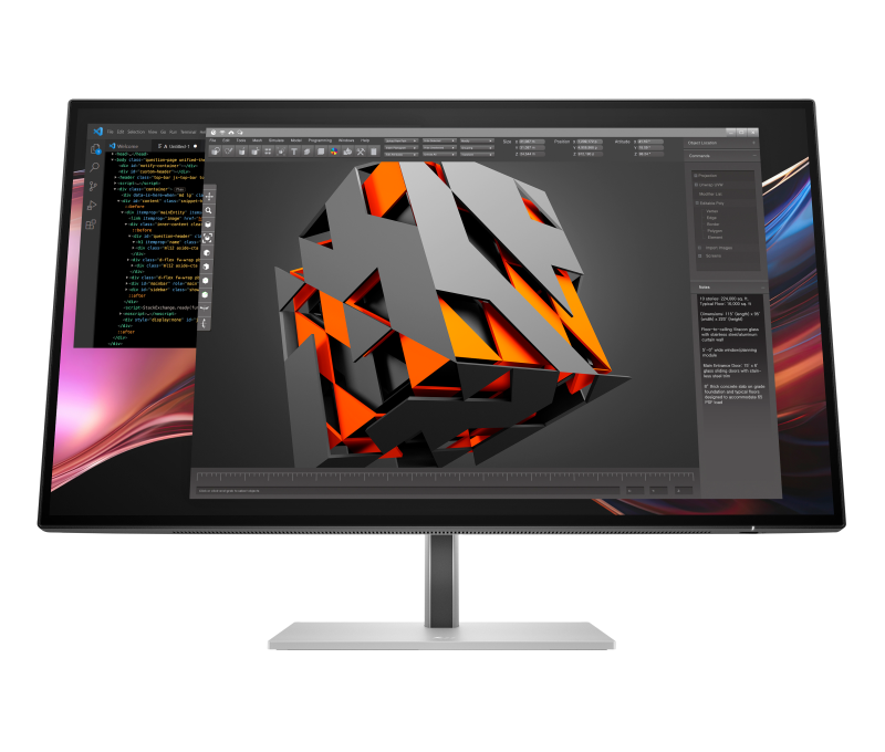 Monitor Consumer HP Series 7 Pro 727pu, 27", 2560 x 1440 pixeli, Black (8J9E6UT)
