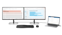 Monitor Consumer HP Series 5 Pro 524pu, 23.8", 1920 x 1080 pixeli, Black (9D9V7E9)
