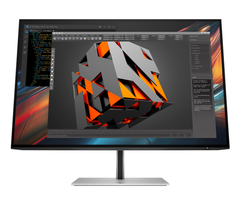 Monitor Consumer HP Series 7 Pro 724pu, 24", 1920 x 1200 pixeli, Silver (8Y2F7A5)