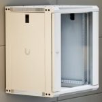Ubiquiti UniFi 12U Rack Cabinet Slim - Glass front door (UACC-Rack-12U-Wall-450-G)