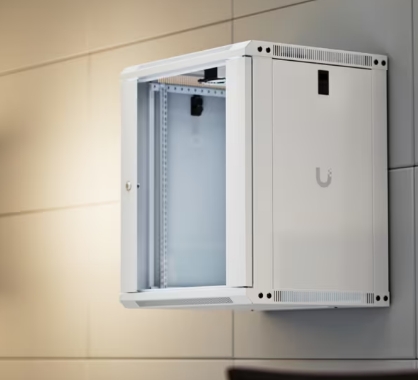 Ubiquiti UniFi 12U Rack Cabinet Slim - Glass front door (UACC-Rack-12U-Wall-450-G) - imagine 2