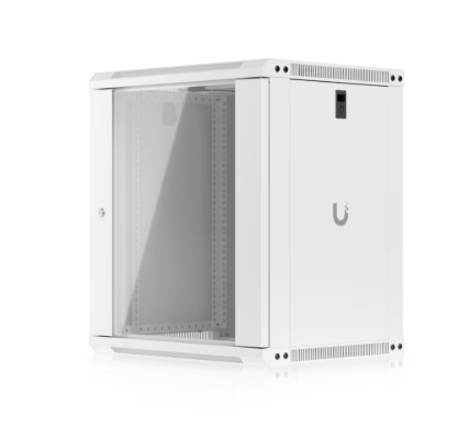 Ubiquiti UniFi 12U Rack Cabinet Slim - Glass front door (UACC-Rack-12U-Wall-450-G) - imagine 12