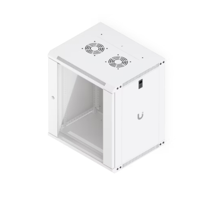 Ubiquiti UniFi 12U Rack Cabinet Slim - Glass front door (UACC-Rack-12U-Wall-450-G) - imagine 5