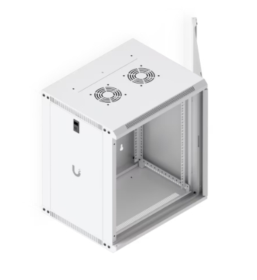 Ubiquiti UniFi 12U Rack Cabinet Slim - Glass front door (UACC-Rack-12U-Wall-450-G) - imagine 4