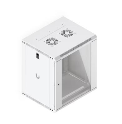 Ubiquiti UniFi 12U Rack Cabinet Slim - Glass front door (UACC-Rack-12U-Wall-450-G) - imagine 3