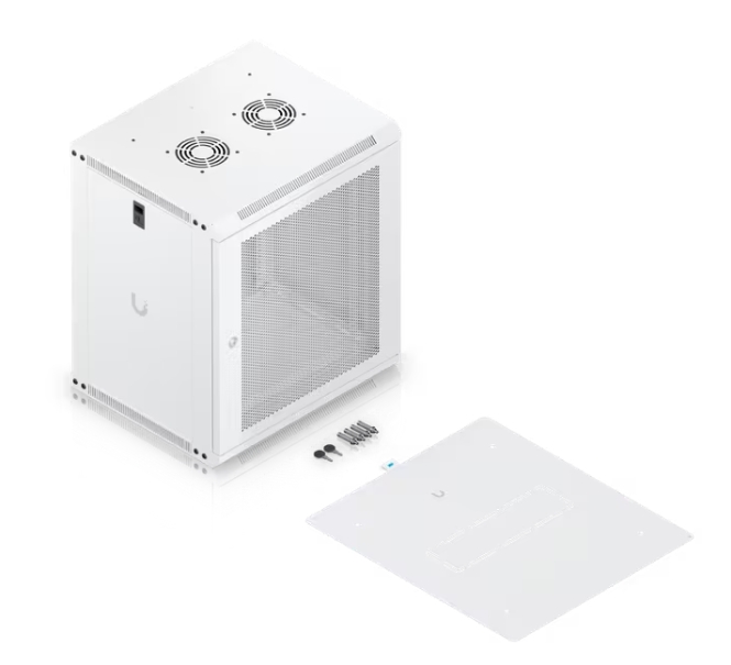 Ubiquiti UniFi 12U Rack Cabinet Slim - Perforated front door (UACC-Rack-12U-Wall-450-P) - imagine 2