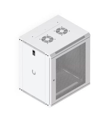 Ubiquiti UniFi 12U Rack Cabinet Slim - Perforated front door (UACC-Rack-12U-Wall-450-P) - imagine 4