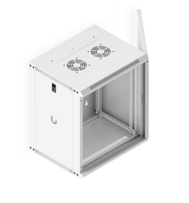 Ubiquiti UniFi 12U Rack Cabinet Slim - Perforated front door (UACC-Rack-12U-Wall-450-P) - imagine 3