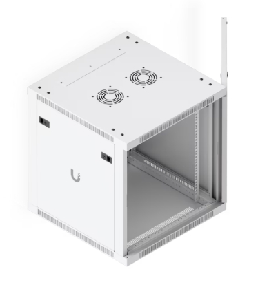 Ubiquiti UniFi 12U Rack Cabinet Standard - Perforated front door (UACC-Rack-12U-Wall-600-P) - imagine 3