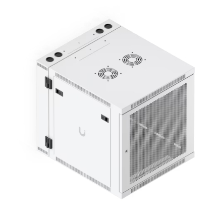 Ubiquiti UniFi 12U Rack Cabinet Swing- Perforated front door (UACC-Rack-12U-Wall-SW-P) - imagine 6