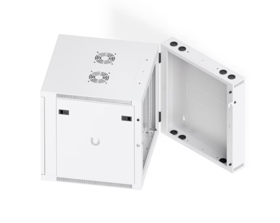 Ubiquiti UniFi 12U Rack Cabinet Swing- Perforated front door (UACC-Rack-12U-Wall-SW-P) - imagine 4