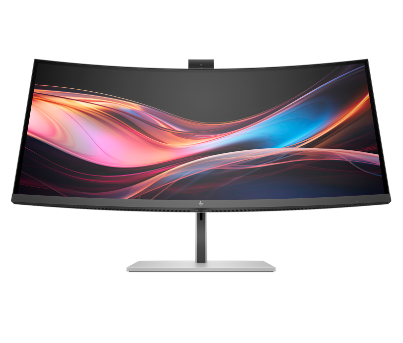 Monitor Consumer HP Series 7 Pro 734pm, 34", 3440 x 1440 pixeli, Black, Silver (8K157UT)