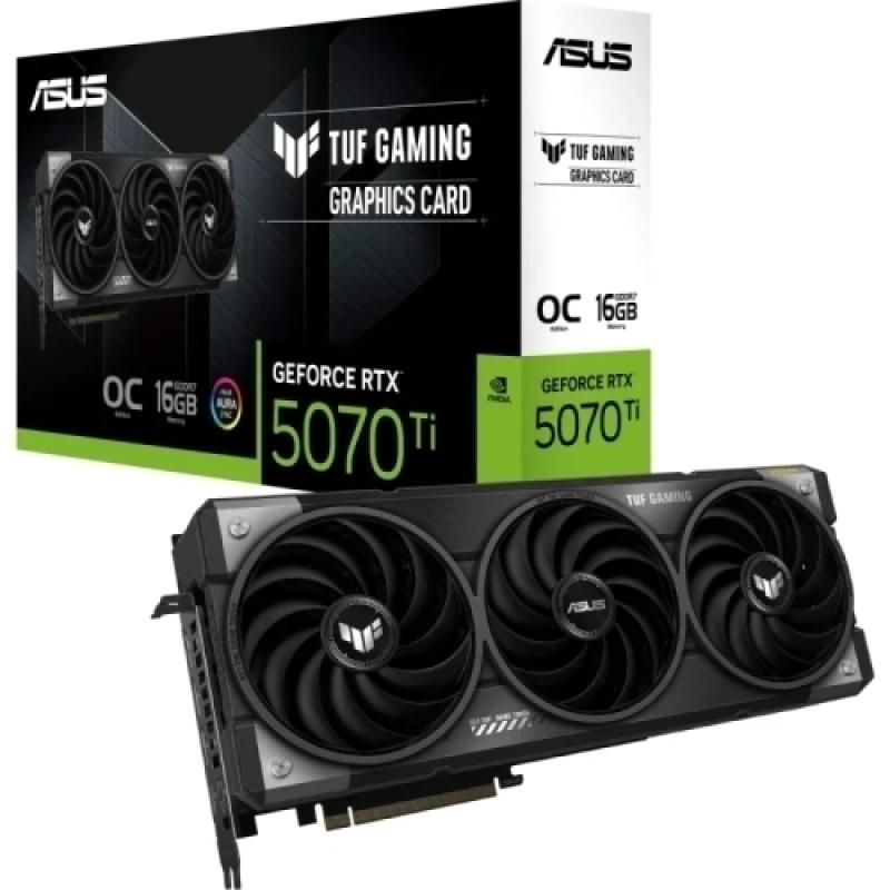 Placa video ASUS GeForce RTX 5070 TI, 16GB GDDR7, PCI Express 5.0, 256-bit (TUF-RTX5070TI-O16G-GAMING)