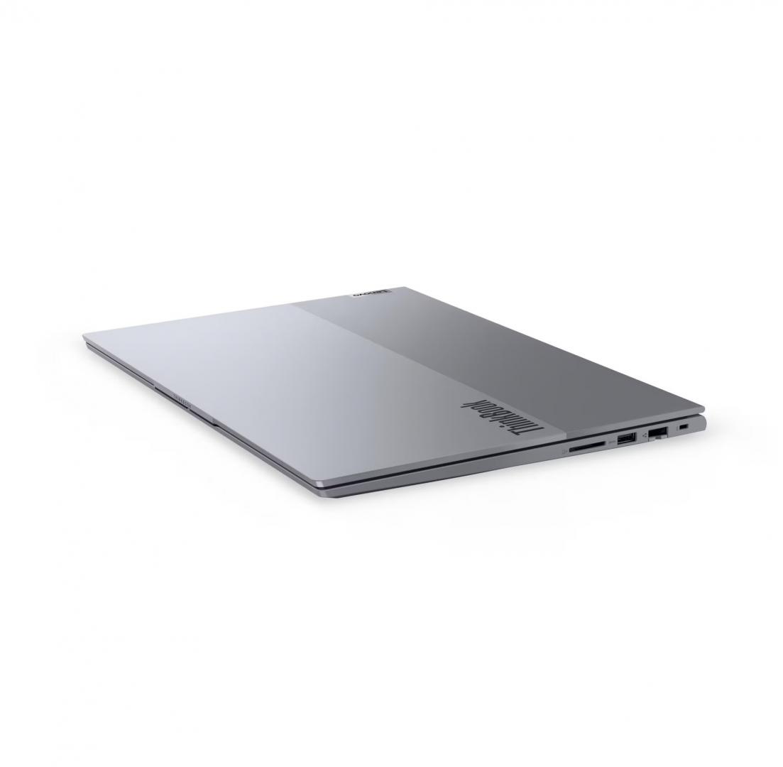 Laptop de business LENOVO ThinkBook 16 Gen 7, cu procesor Ryzen 3 7335U, 16'' WUXGA, 16GB, 512GB SSD, AMD Radeon 660M, Windows 11 Pro, 3 ani Garantie (21MW0098RM) - imagine 4