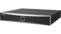 NVR Hikvision 32 canale AcuSeek DS-7732NXI-I4/16P/VPRO; Up to 32-ch AcuSeek and AcuSearch function, Up to 8-ch for face picture, Up to 32-ch IP camera inputs, Up to 32-ch 1080p decoding capability, H.265 +/H.265/H.264+/H.264, iesiri: HDMI/VGA, 4x SATA max 20TB pe HDD, 16x POE, AI by NVR: Facial (DS-7732NXI-I4/16P/VPRO)
