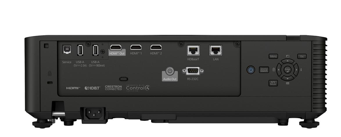 PROJECTOR EPSON EB-L795SE, Tehnologie 3LCD, LCD 0.67", Luminozitate: 7000 lumeni, Rezolutie: WUXGA, Aspect: 16:10, contrast: 5.000.000 : 1, Sursa lumina: Laser, Dimensiune ecran proiectie: 60"- 400", Interfata: USB 2.0-A (2x), USB 2.0 Type B (Service Only), RS-232C, Ethernet interface (100 Base-TX / (V11HB26140) - imagine 3