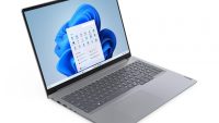 Laptop de business LENOVO ThinkBook 16 Gen 7, cu procesor Ryzen 3 7335U, 16'' WUXGA, 16GB, 512GB SSD, AMD Radeon 660M, Windows 11 Pro, 3 ani Garantie (21MW0098RM)