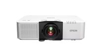 PROJECTOR EPSON EB-L890E, Tehnologie 3LCD, LCD 0.67", 8000 Lumeni, Rezolutie WUXGA, 4K enhancement, Aspect 16:10, Contrast: 5.000.000 : 1, Sursa lumina: Laser, Durata viata sursa lumina: 20.000 ore, Dimensiuni ecran proiectie: 50"-500", Interfata: USB, Retea, Wi-FI, HDMI, Miracast, Jack, NFC (V11HB24040)