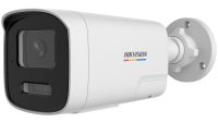Camera de supraveghere IP Bullet 6MP ColorVu 3.0 Hikvision DS-2CD1T67G3- LIUF/SL(2.8MM), 1/2.4" Progressive Scan CMOS Lentila fixa: 2.8mm, Iluminare min: Lumina alba: 50m, microfon incorporat, Slot card de memorie: microSD/microSDHC/microSDXC maxim 512GB, Alarma la evenimente: Motion detection (DS-2CD1T67G3-LIUF/SL(2.8MM))
