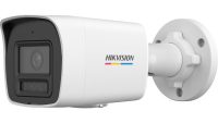 Camera de supraveghere IP Bullet 6MP ColorVu 3.0 Hikvision DS-2CD1067G3- LIU(2.8MM), Compresie: 1/2.4" Progressive Scan CMOS, Lentila fixa: 2.8mm, Iluminare min: Lumina alba: 30m, microfon incorporat, Slot card de memorie: microSD/microSDHC/microSDXC maxim 512GB, Alarma la evenimente: Motion (DS-2CD1067G3-LIU(2.8MM))