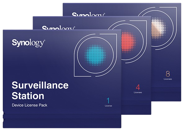 Synology Surveillance Device License Pack, 8 lic (DEVICE_LICENSE_(X_8))